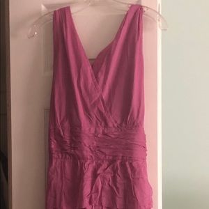 Talbots Ladies Tiered Ruffle Sleeveless Dress